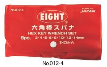 Bộ lục giác hệ mét 3-14mm EIGHT 012-4