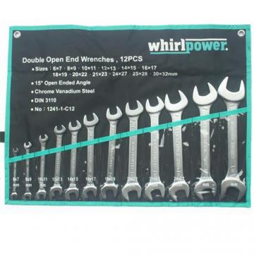 Bộ cờ lê 2 đầu miệng 12 chi tiết WHIRLPOWER 1141-1-C12