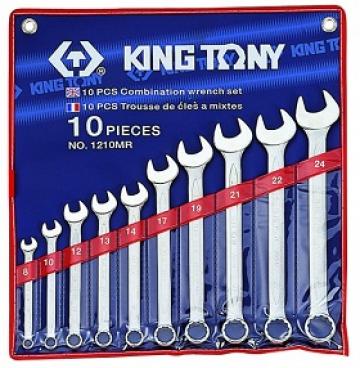 Bộ cờ lê vòng miệng hệ mét 10 chi tiết Kingtony 1210MR