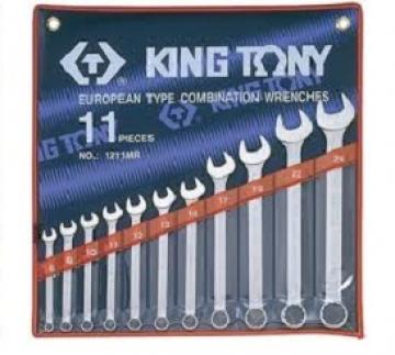 Bộ cờ lê vòng miệng 8-24mm 11 chi tiết Kingtony 1211MR