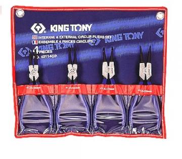 Bộ kìm mở phe 4 cái Kingtony 42114GP