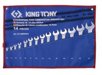 10-32mm Bộ cờ lê 14 chi tiết Kingtony 1214MRN01