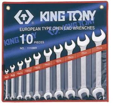 Bộ cờ lê 2 đầu miệng 10 chi tiết hệ inch Kingtony 1110SR