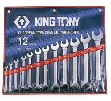 Bộ cờ lê 2 đầu miệng 12 chi tiết hệ inch Kingtony 1112SR