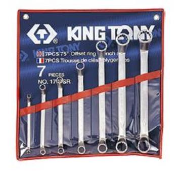 Bộ cờ lê 2 đầu vòng 7 chi tiết hệ inch Kingtony 1707SR