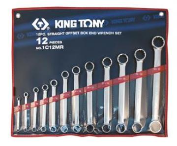 Bộ cờ lê 2 đầu vòng ngắn 12 chi tiết Kingtony 1C12MR