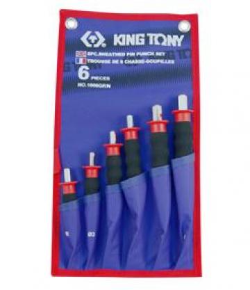 Bộ đục lỗ 6 chi tiết Kingtony 1006GRN