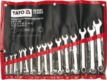 15PCS-BỘ CỜ LÊ VONG MIỆNG HỆ MÉT 6-27MM YATO YT-0065