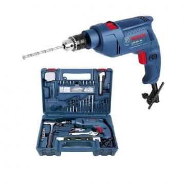 10MM MÁY KHOAN ĐỘNG LỰC BOSCH GSB 550 VÀ BỘ DỤNG CỤ 100 CHI TIẾT