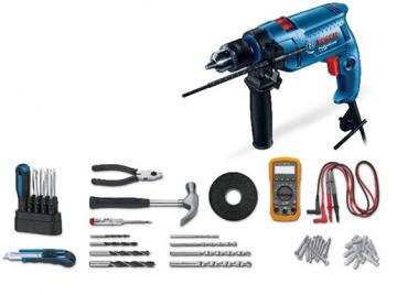 Bộ máy khoan 13mm thợ điện Bosch GSB 550