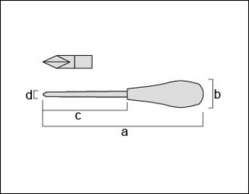 0x100mm tua vít bake Fujiya FPSD+0-100